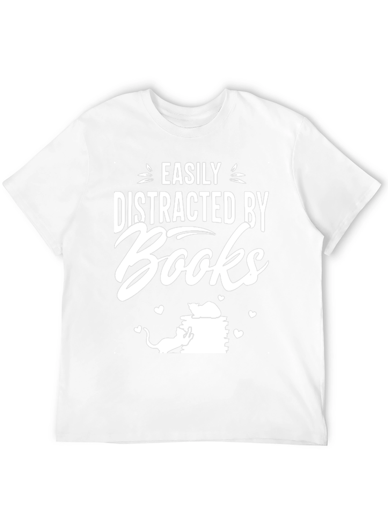 Easily Distracted by Books T-Shirt