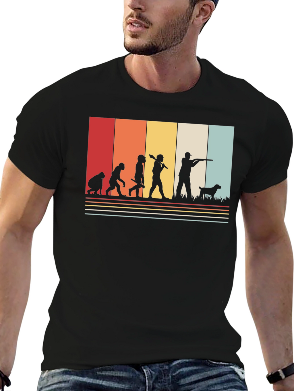 Hunter Evolution T-Shirt - Hunting Dog Tee