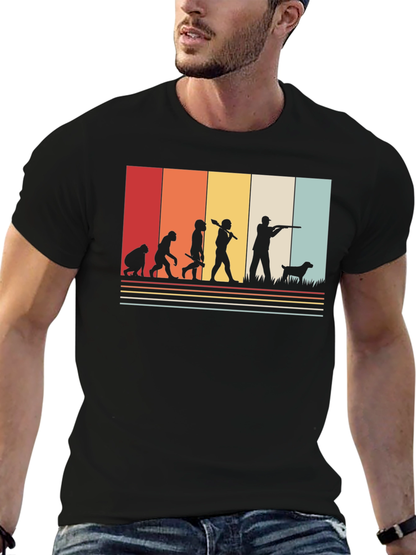 Hunter Evolution T-Shirt - Hunting Dog Tee
