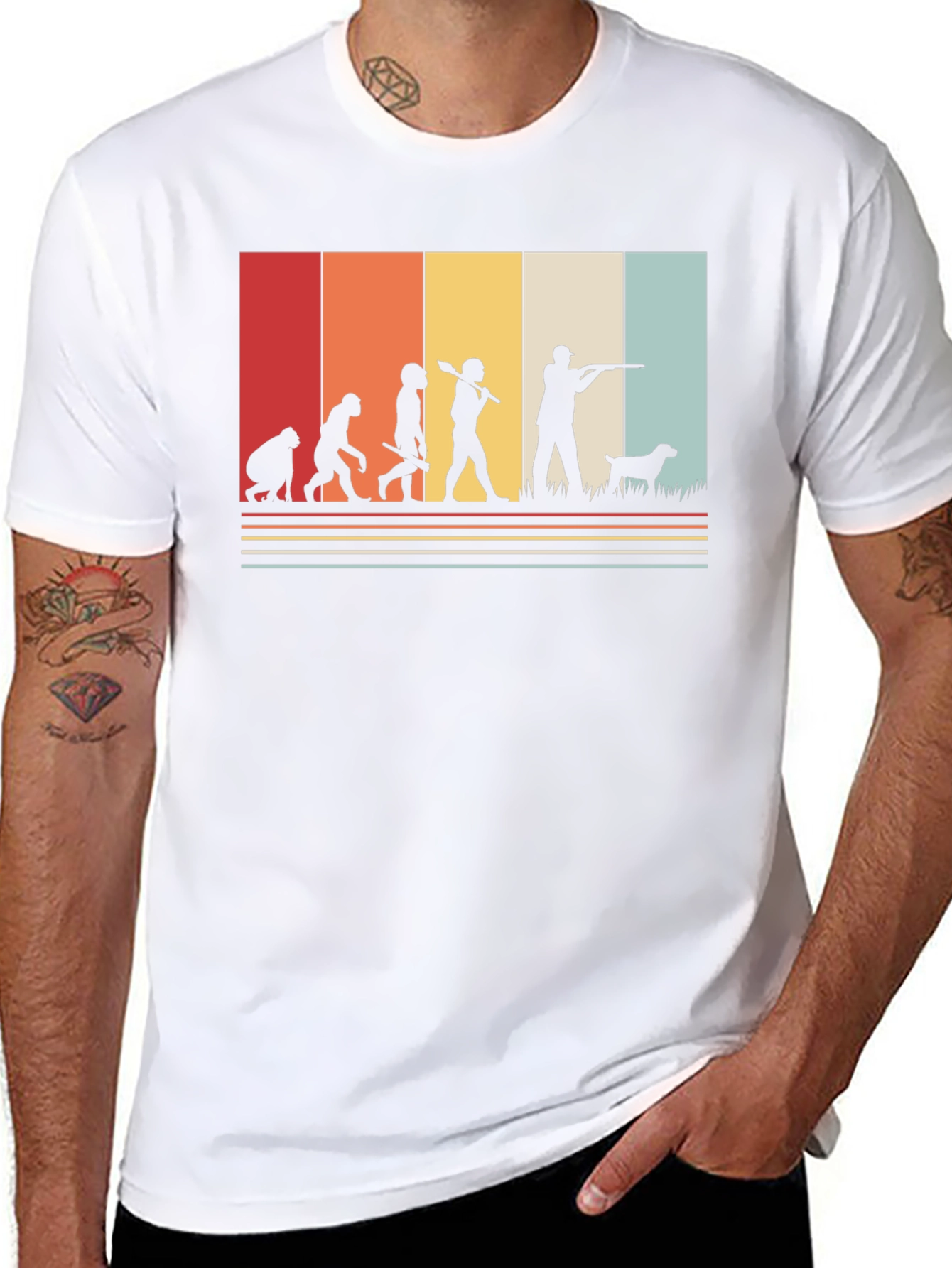 Hunter Evolution T-Shirt - Hunting Dog Tee