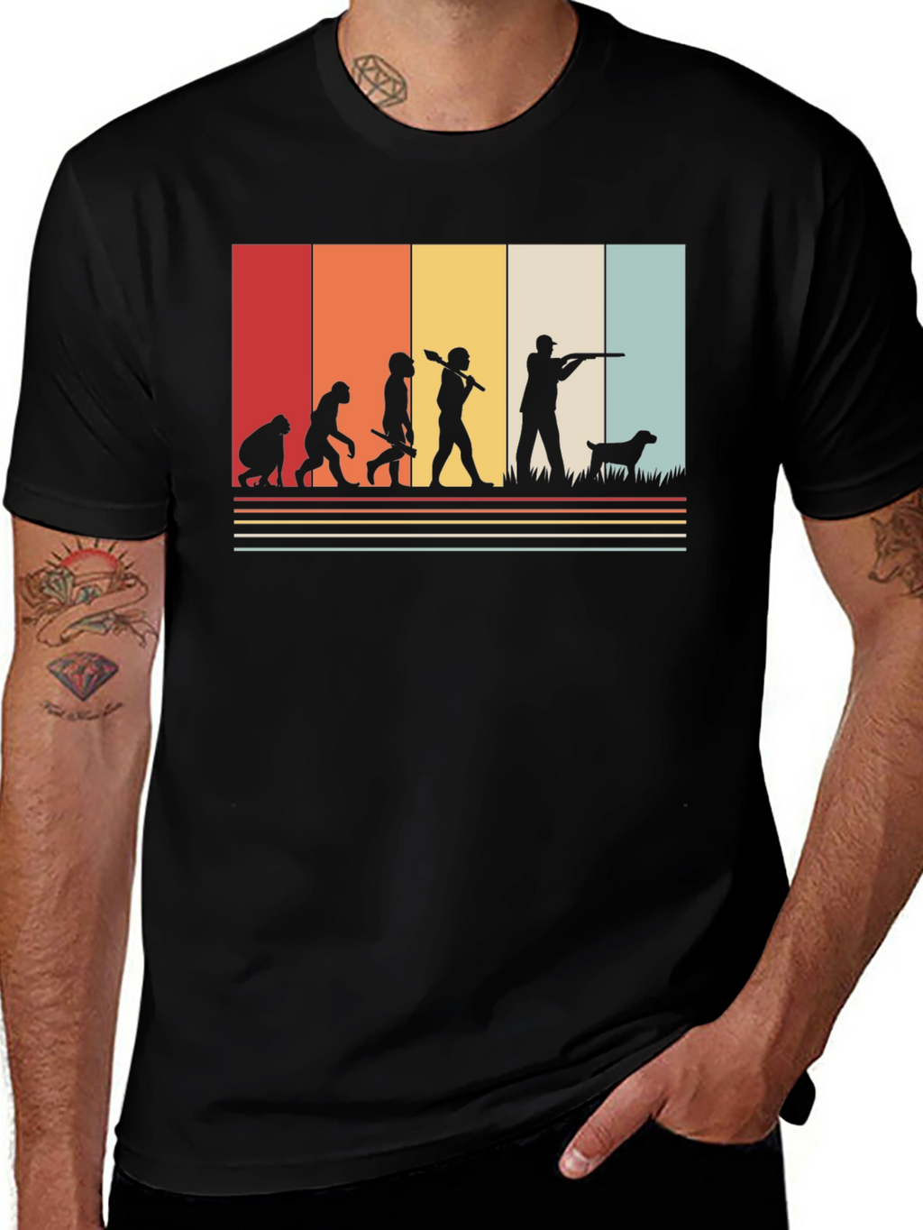 Hunter Evolution T-Shirt - Hunting Dog Tee