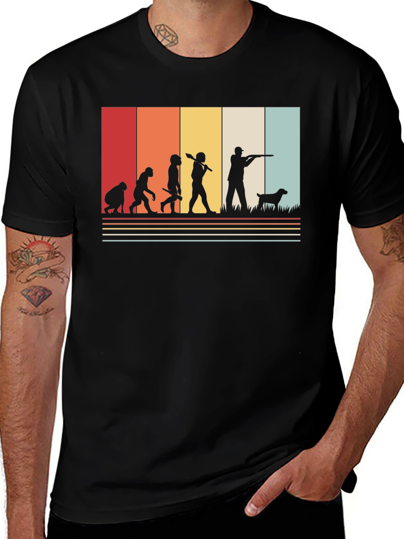 Hunter Evolution T-Shirt - Hunting Dog Tee