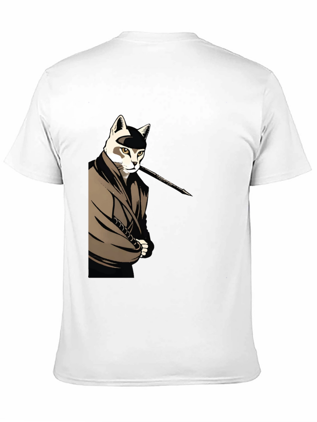 Cat Ninja T-Shirt - Black