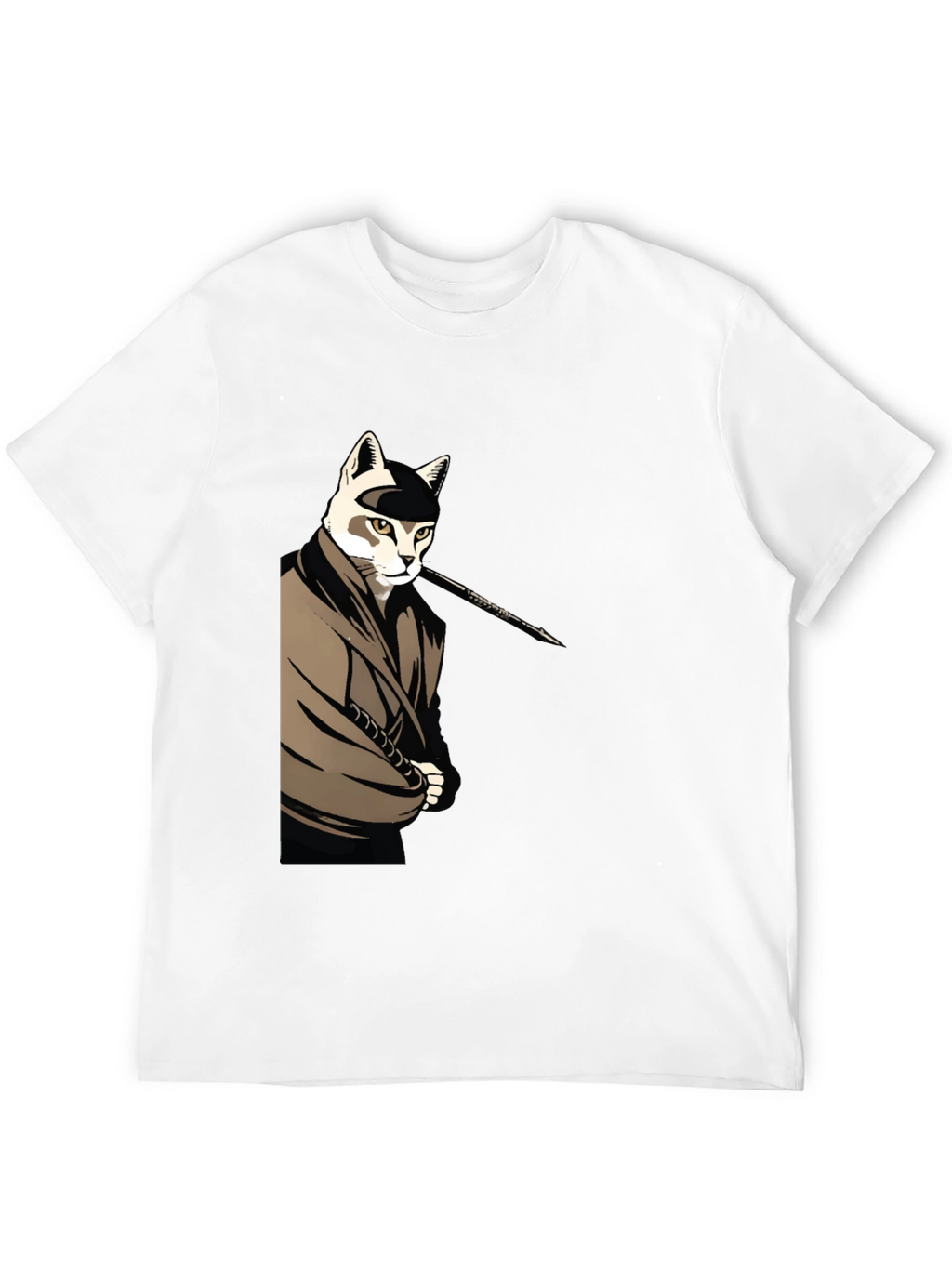 Cat Ninja T-Shirt - Black