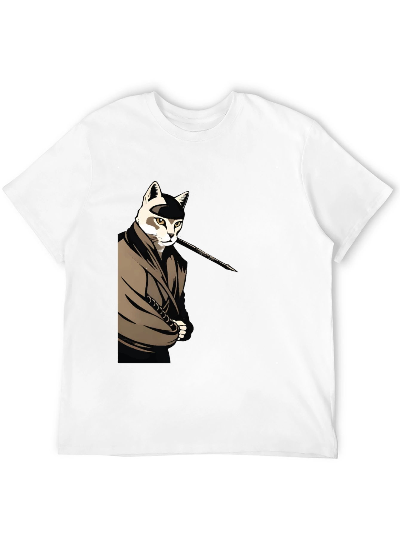 Cat Ninja T-Shirt - Black