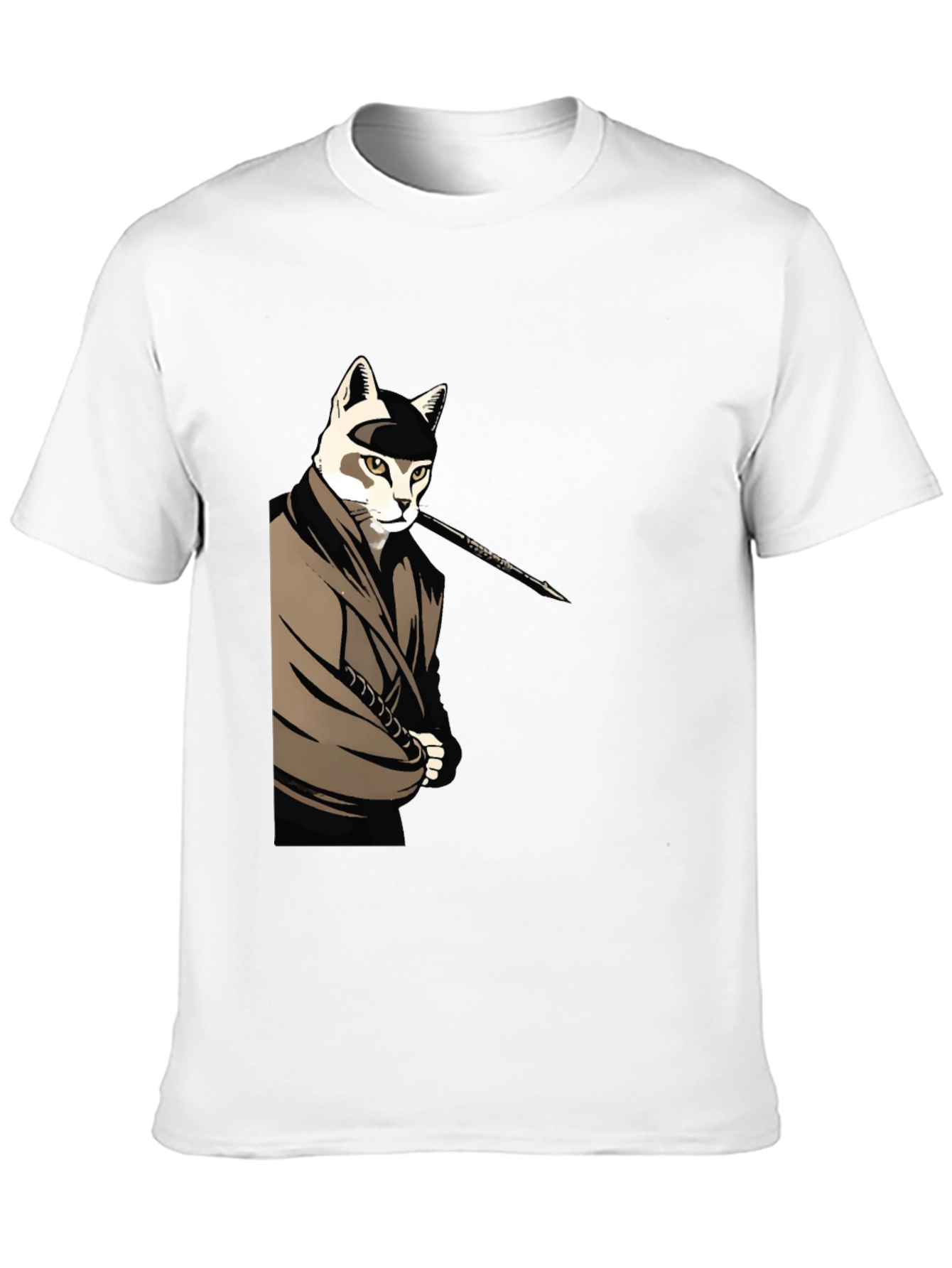 Cat Ninja T-Shirt - Black