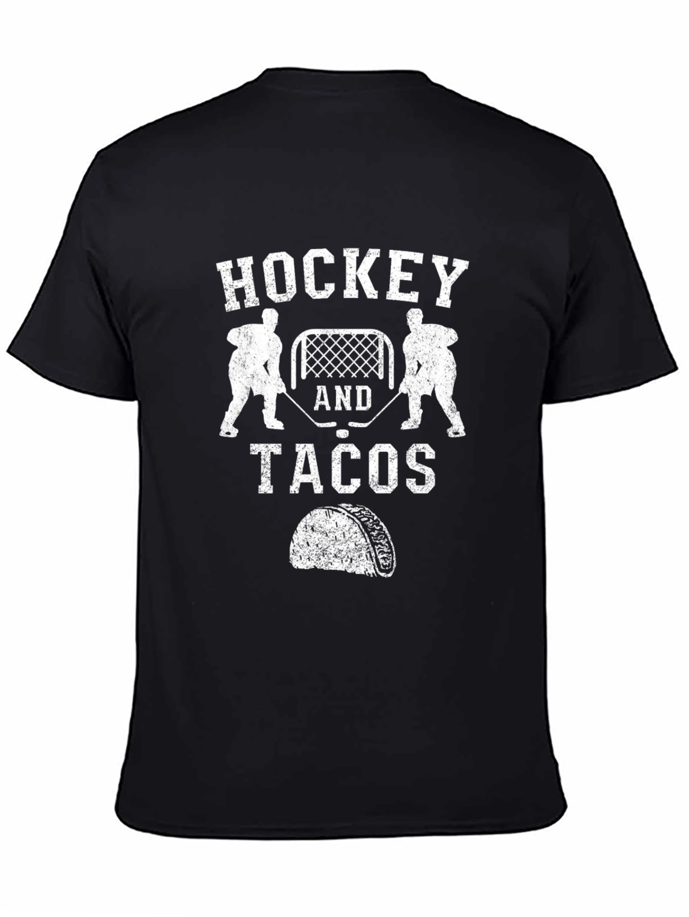 Hockey and Tacos Graphic T-Shirt