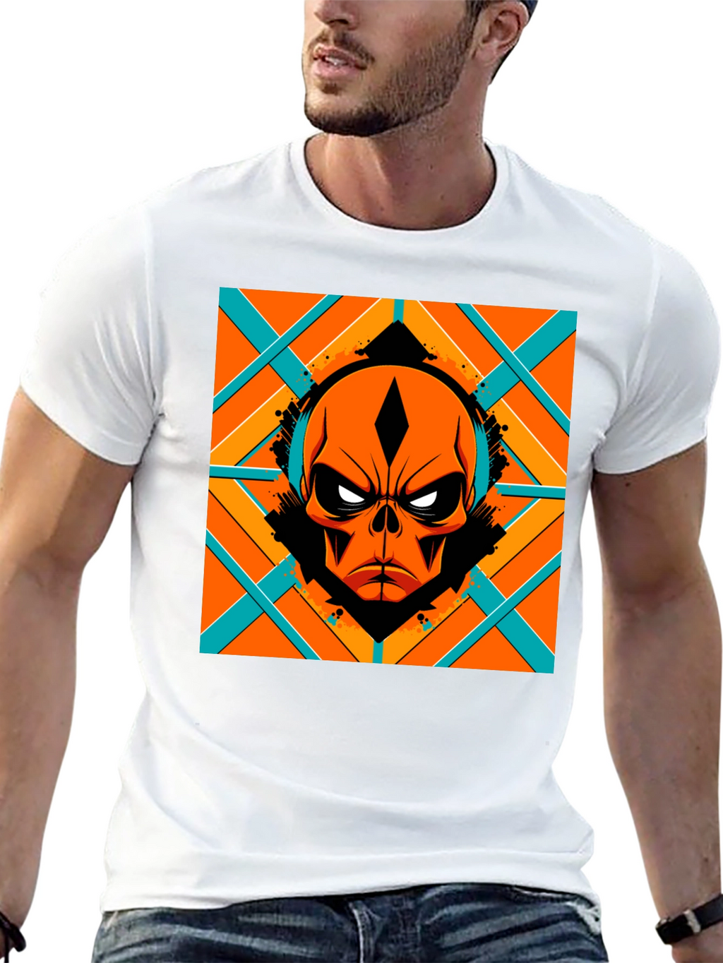 Skull Graphic Tee - Bold & Unique Design