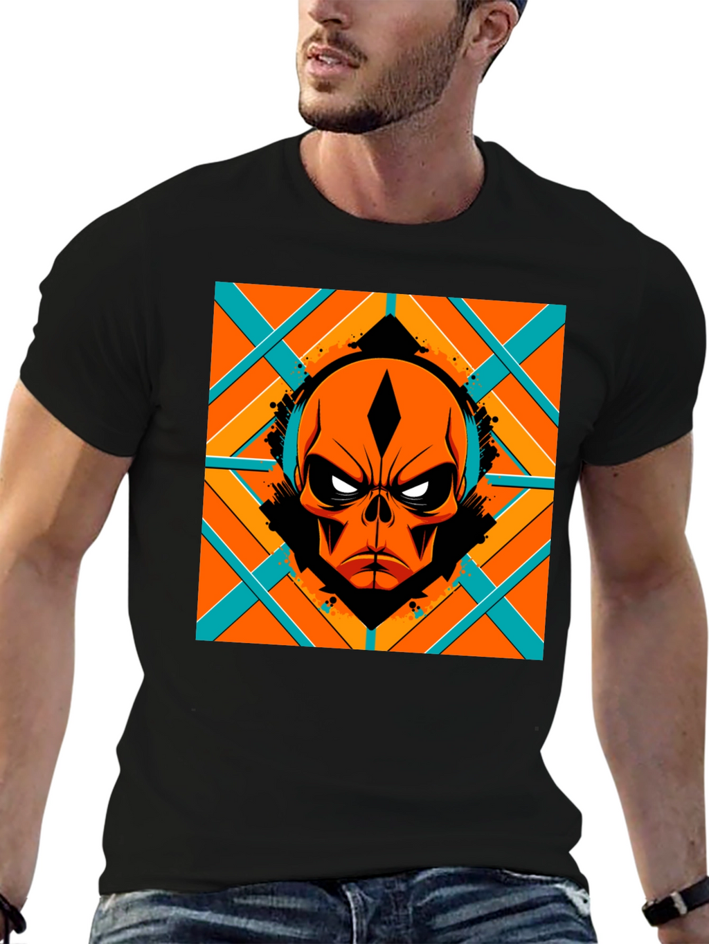 Skull Graphic Tee - Bold & Unique Design