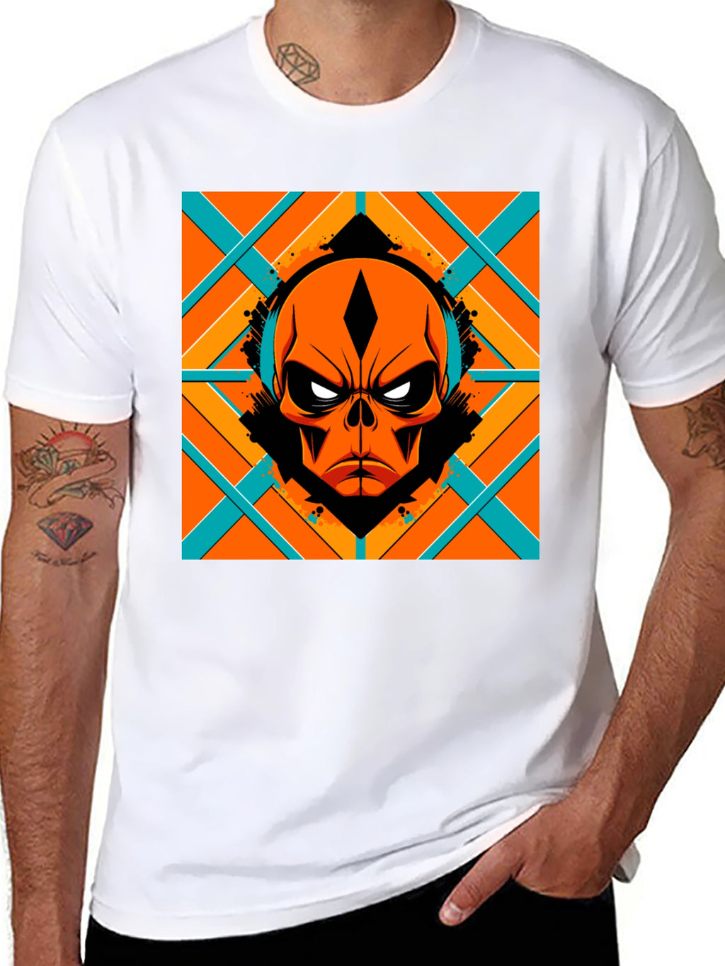 Skull Graphic Tee - Bold & Unique Design