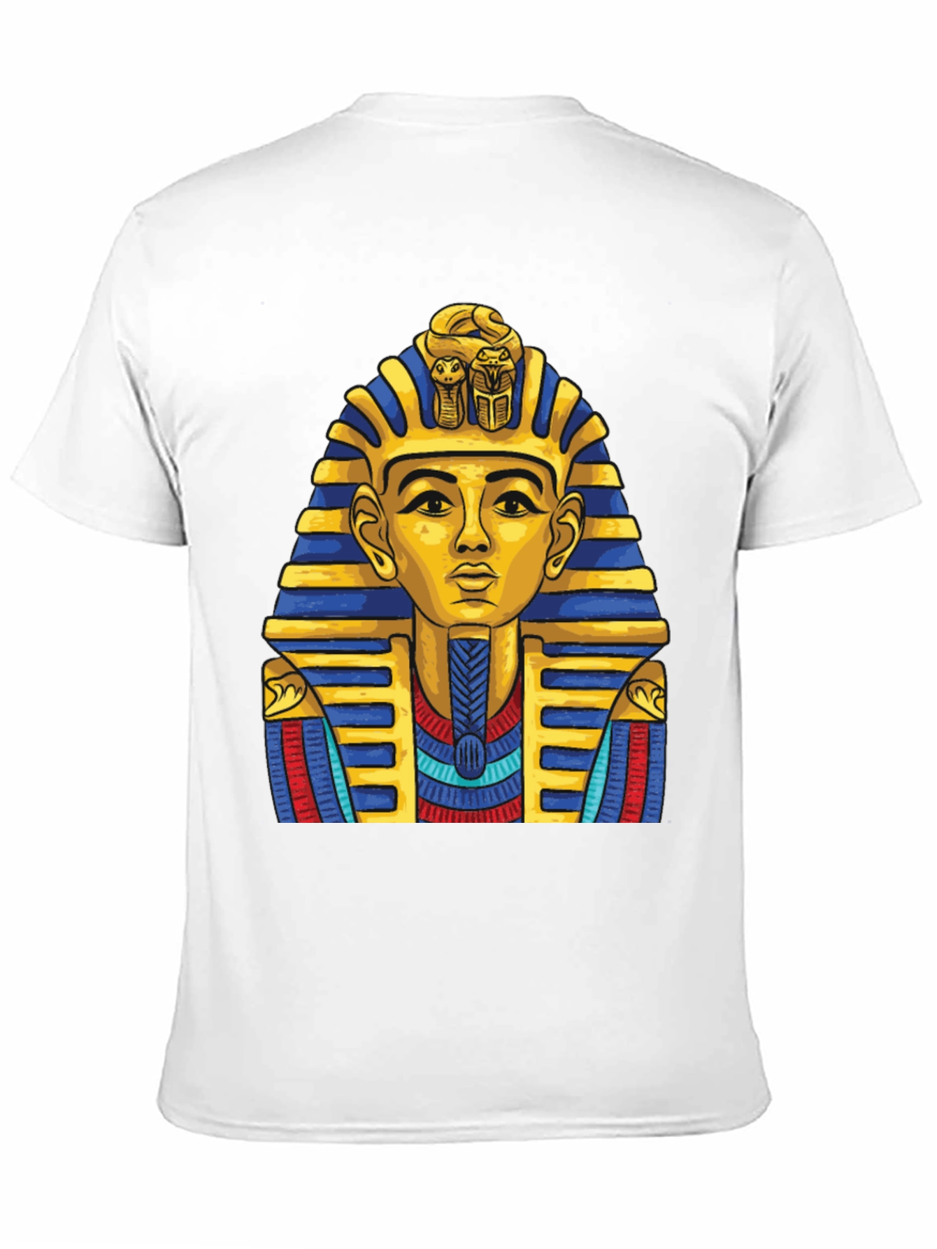 Pharaoh Graphic Tee - Egyptian King T-Shirt