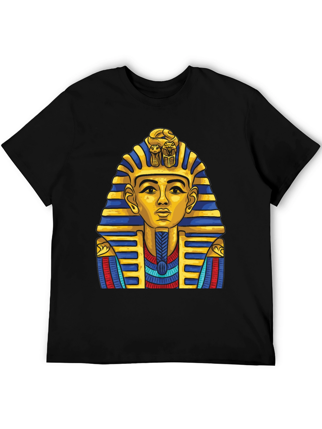 Pharaoh Graphic Tee - Egyptian King T-Shirt