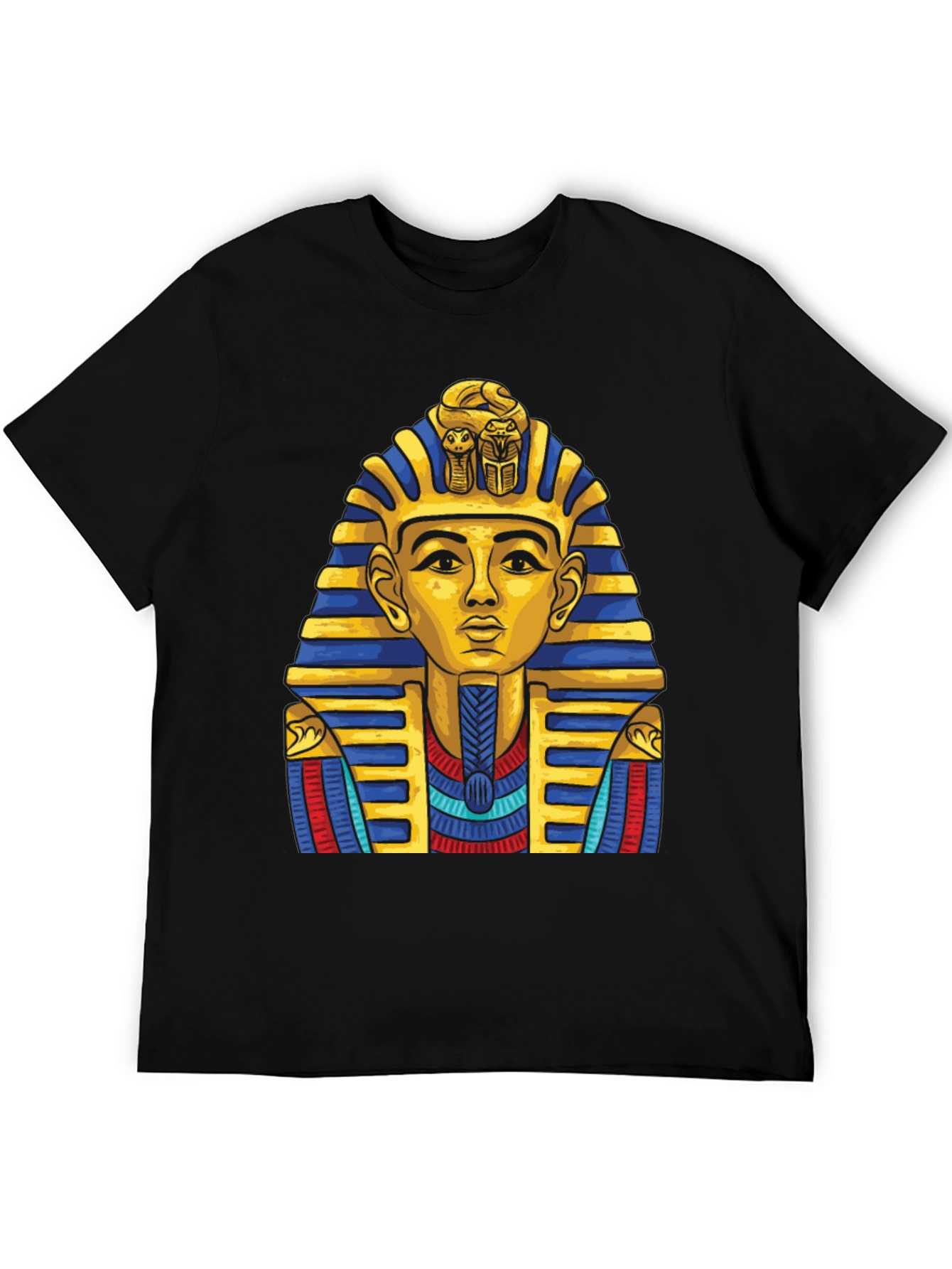 Pharaoh Graphic Tee - Egyptian King T-Shirt