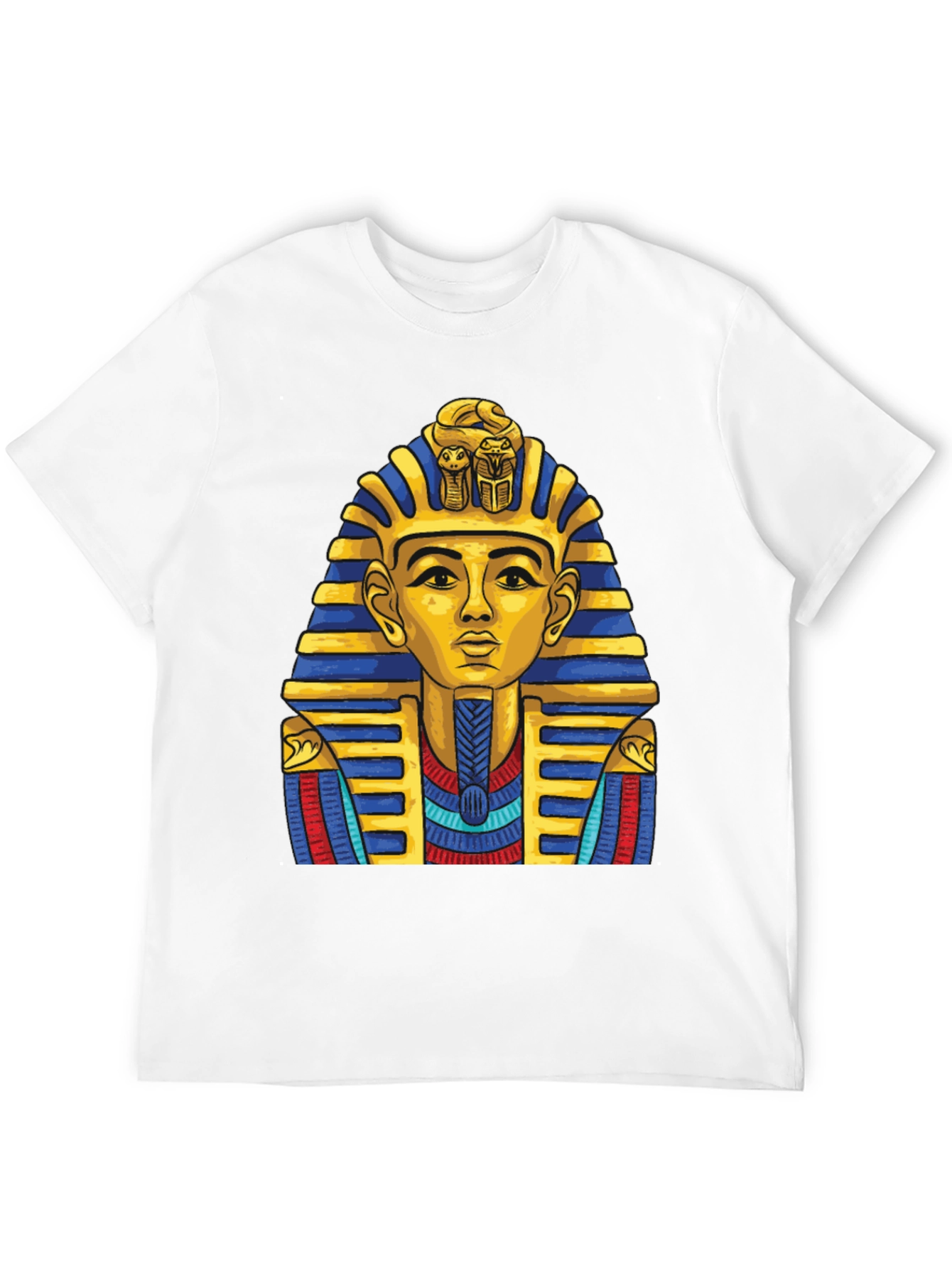 Pharaoh Graphic Tee - Egyptian King T-Shirt