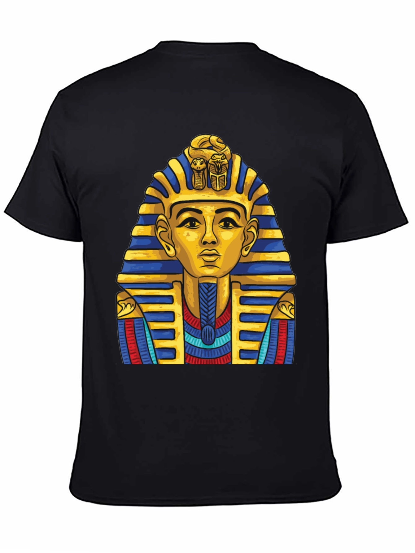 Pharaoh Graphic Tee - Egyptian King T-Shirt