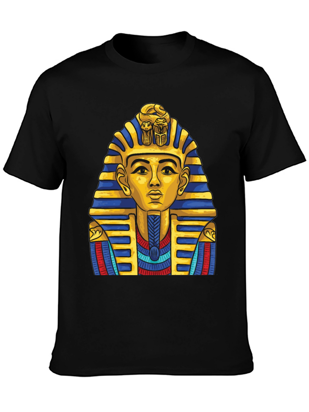 Pharaoh Graphic Tee - Egyptian King T-Shirt