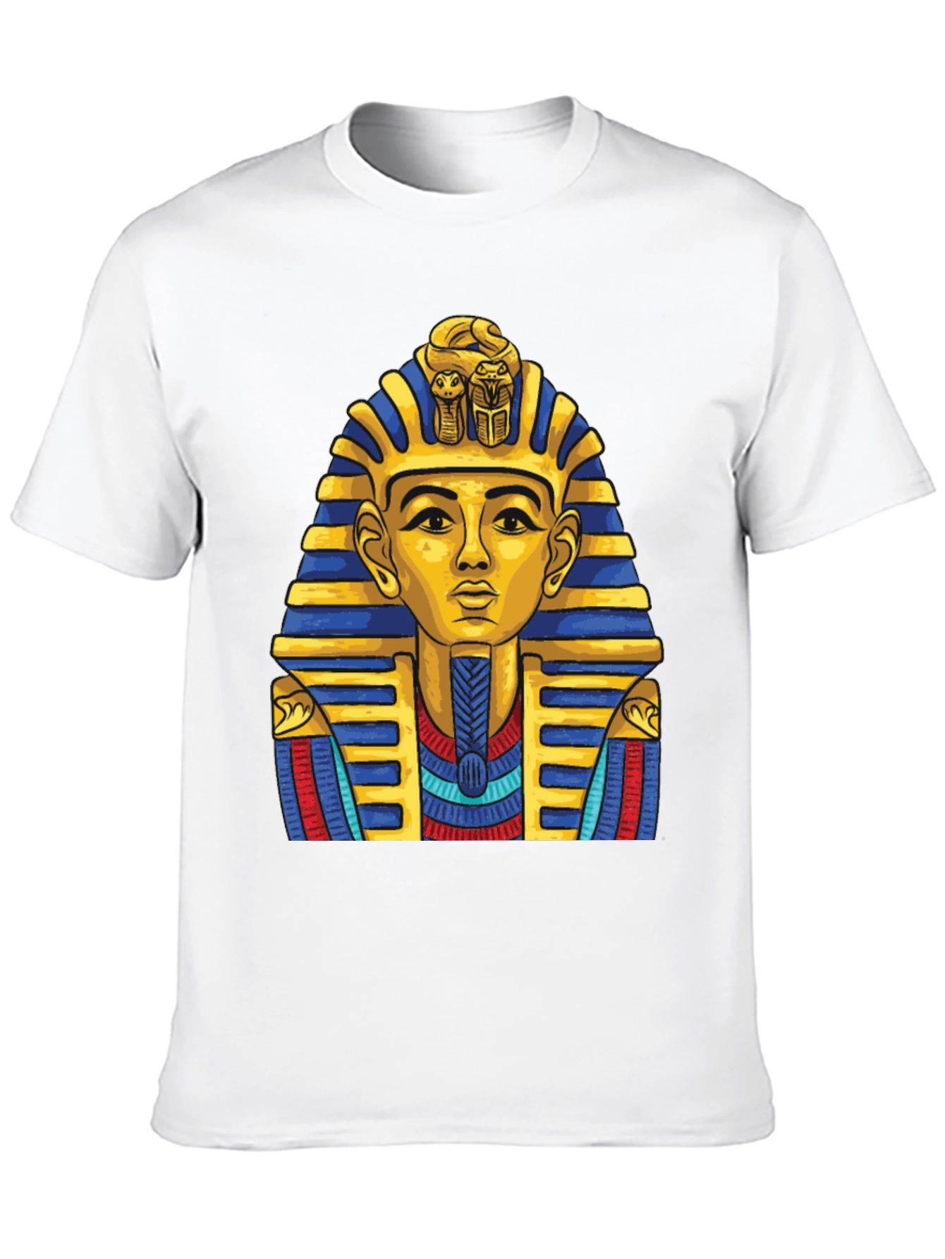 Pharaoh Graphic Tee - Egyptian King T-Shirt
