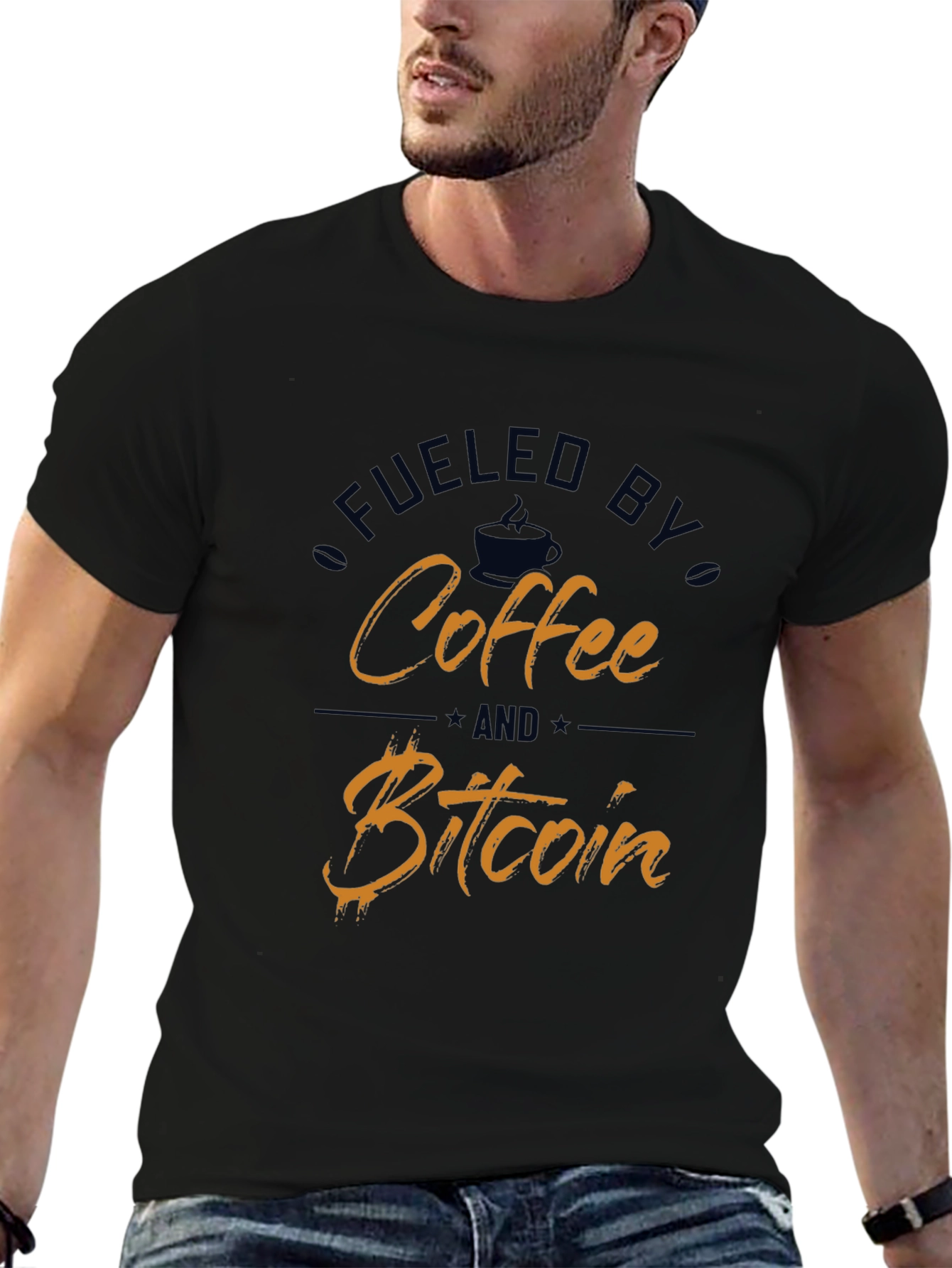 Fueled By Coffee And Bitcoin T-Shirt