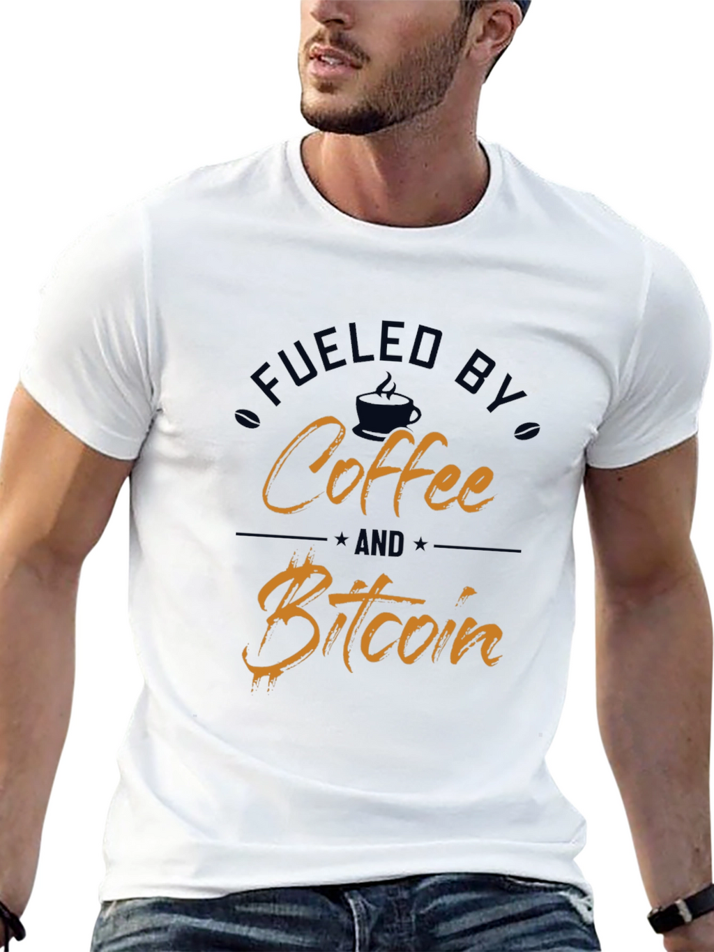 Fueled By Coffee And Bitcoin T-Shirt