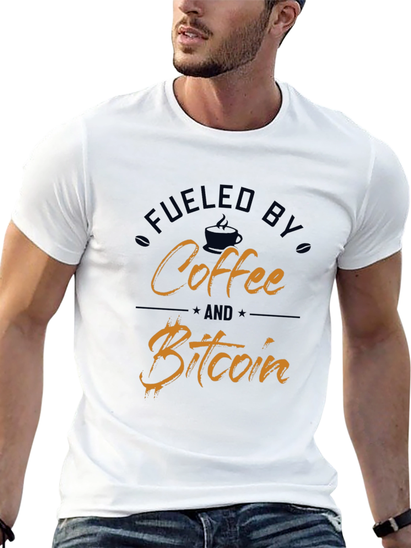 Fueled By Coffee And Bitcoin T-Shirt