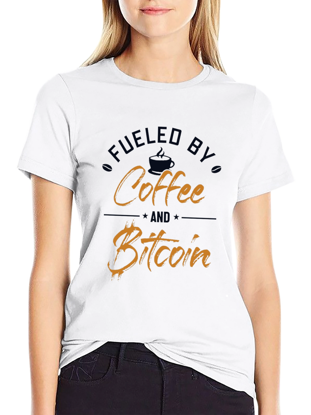 Fueled By Coffee And Bitcoin T-Shirt