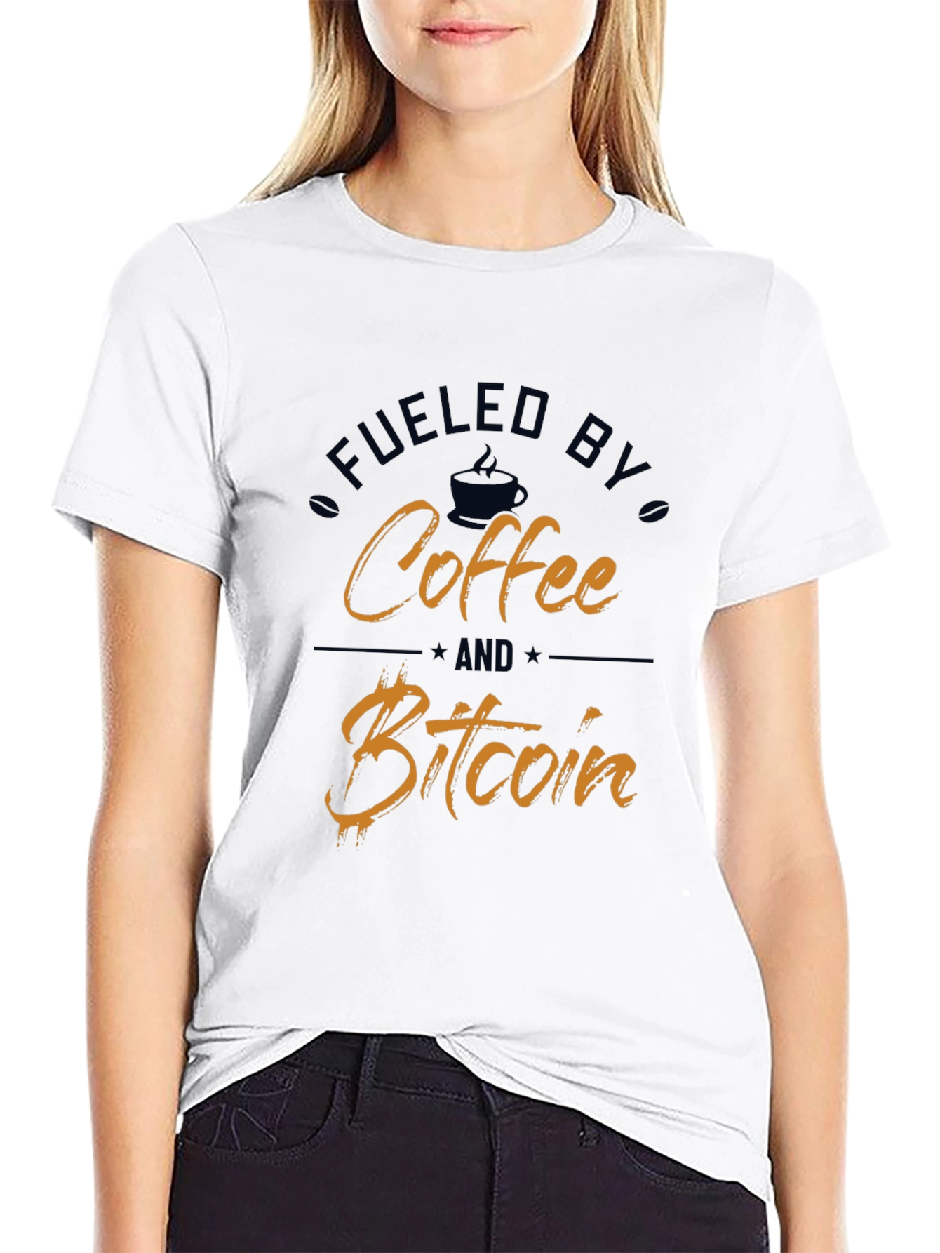 Fueled By Coffee And Bitcoin T-Shirt