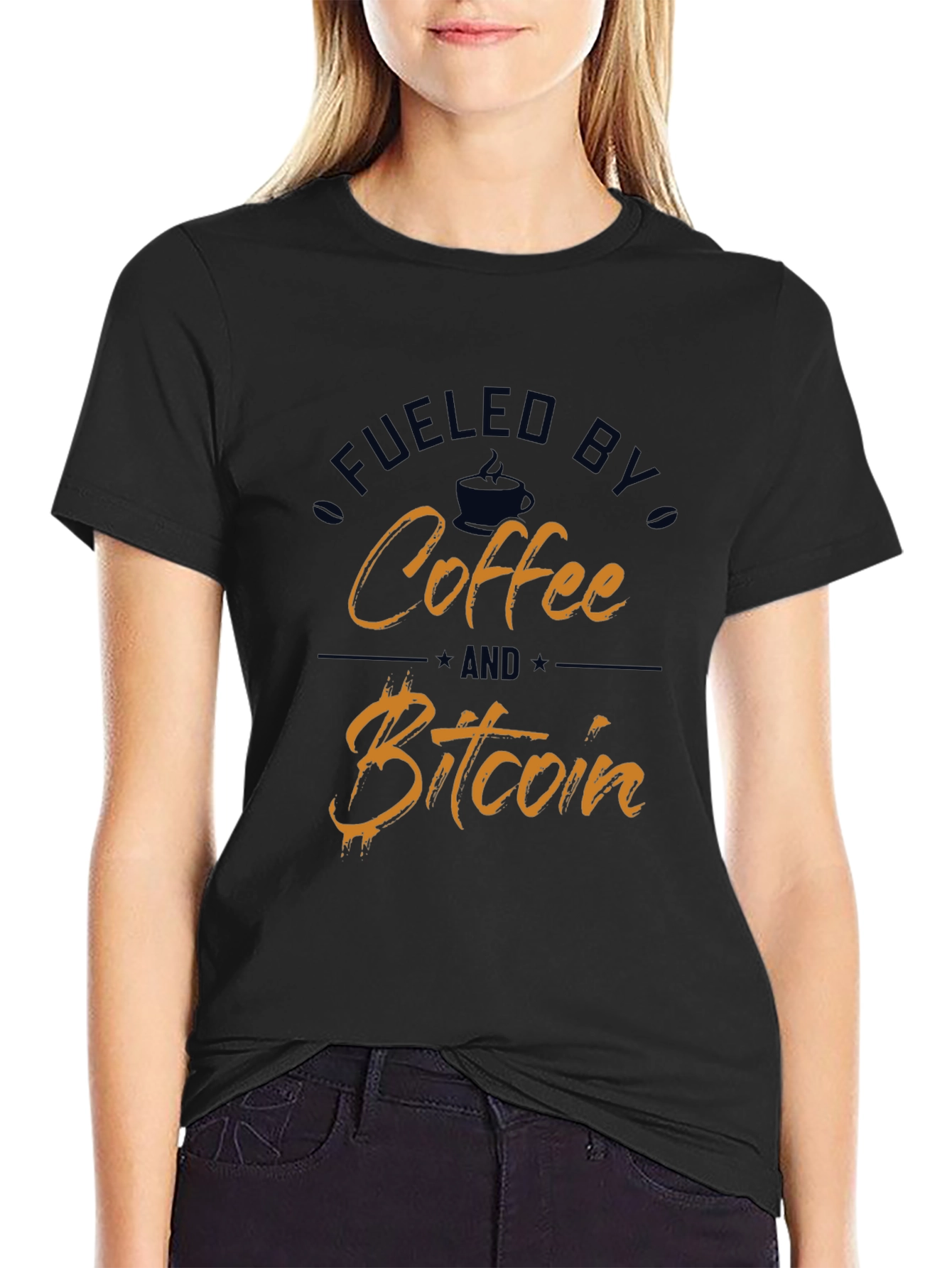 Fueled By Coffee And Bitcoin T-Shirt
