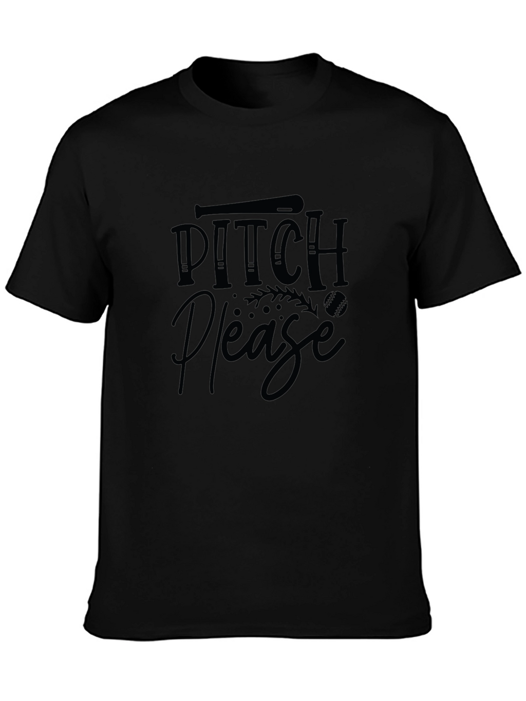 Pitch Please Baseball T-Shirt - Funny Sport Tee