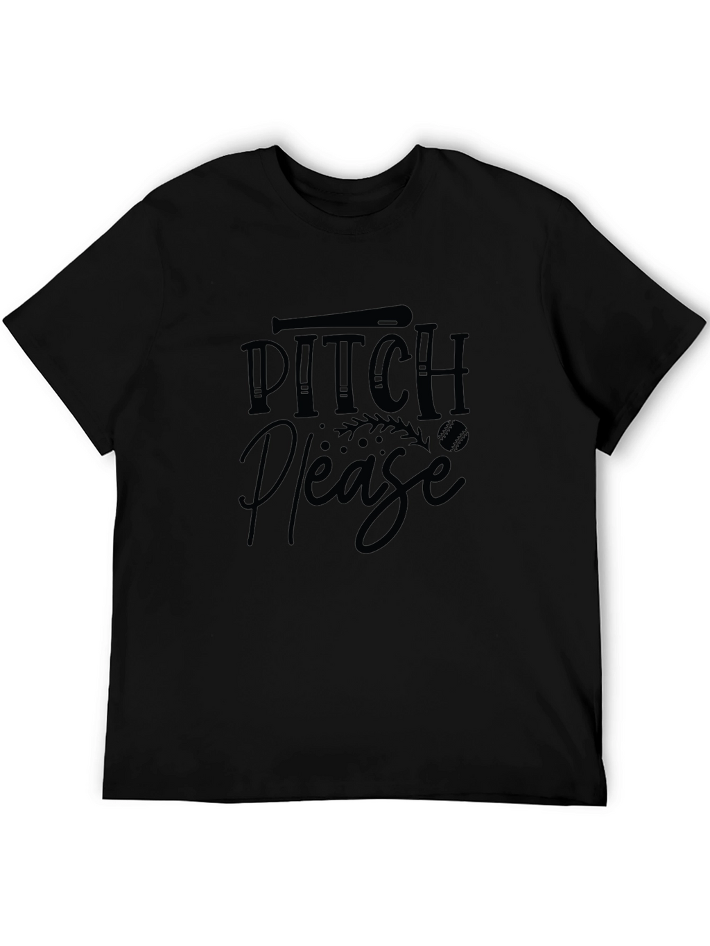 Pitch Please Baseball T-Shirt - Funny Sport Tee