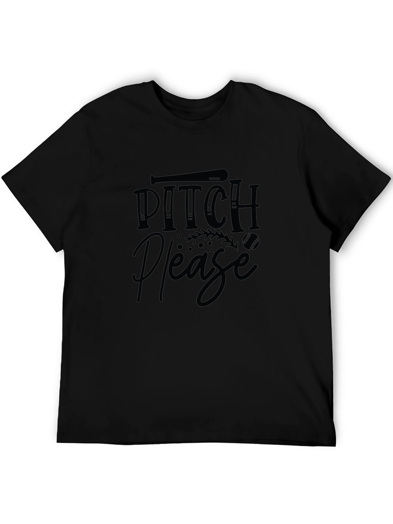 Pitch Please Baseball T-Shirt - Funny Sport Tee