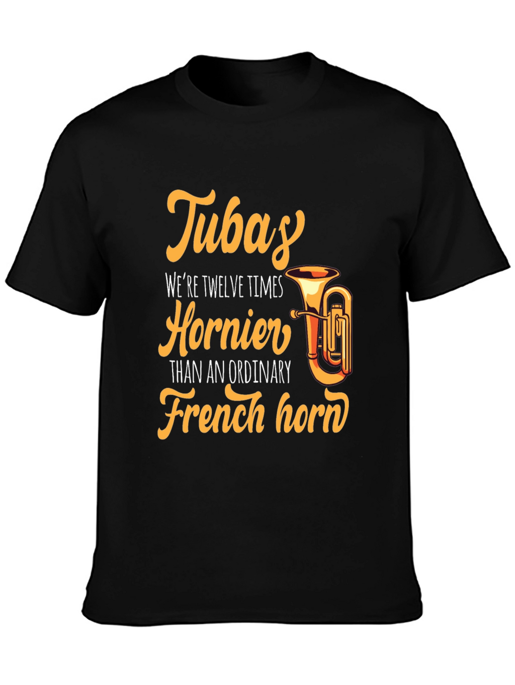 Funny Tuba Hornier Band T-Shirt