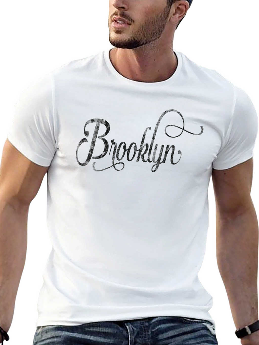 Brooklyn Script Black T-Shirt