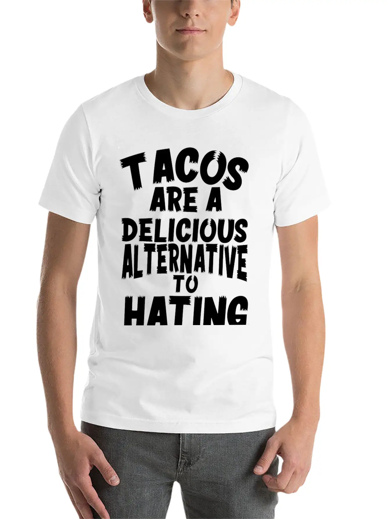 Tacos Are A Delicious Alternative To Hating Essential Cotton Tee For Daily Outfits – Unisex Style