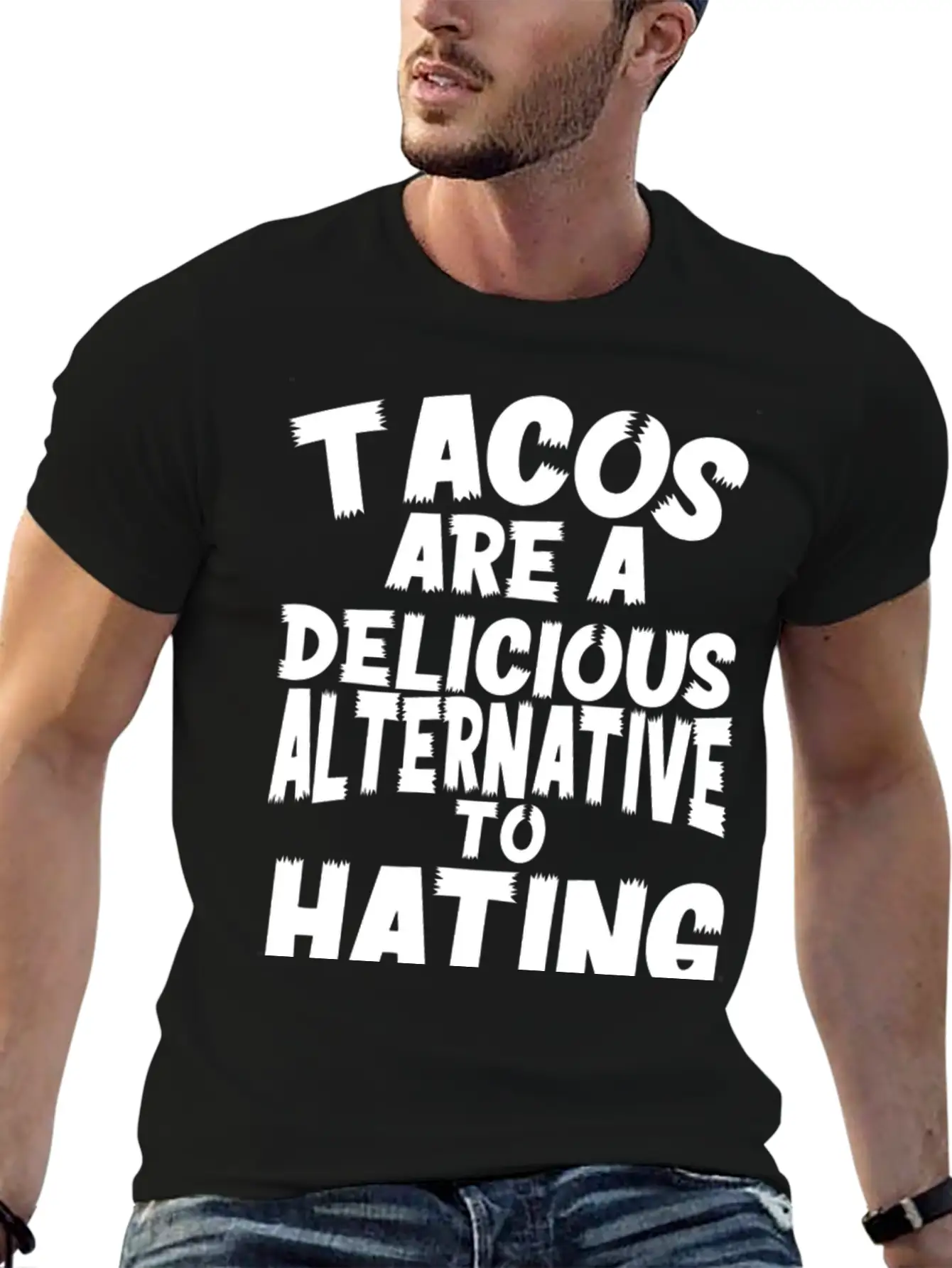 Tacos Are A Delicious Alternative To Hating Essential Cotton Tee For Daily Outfits – Unisex Style