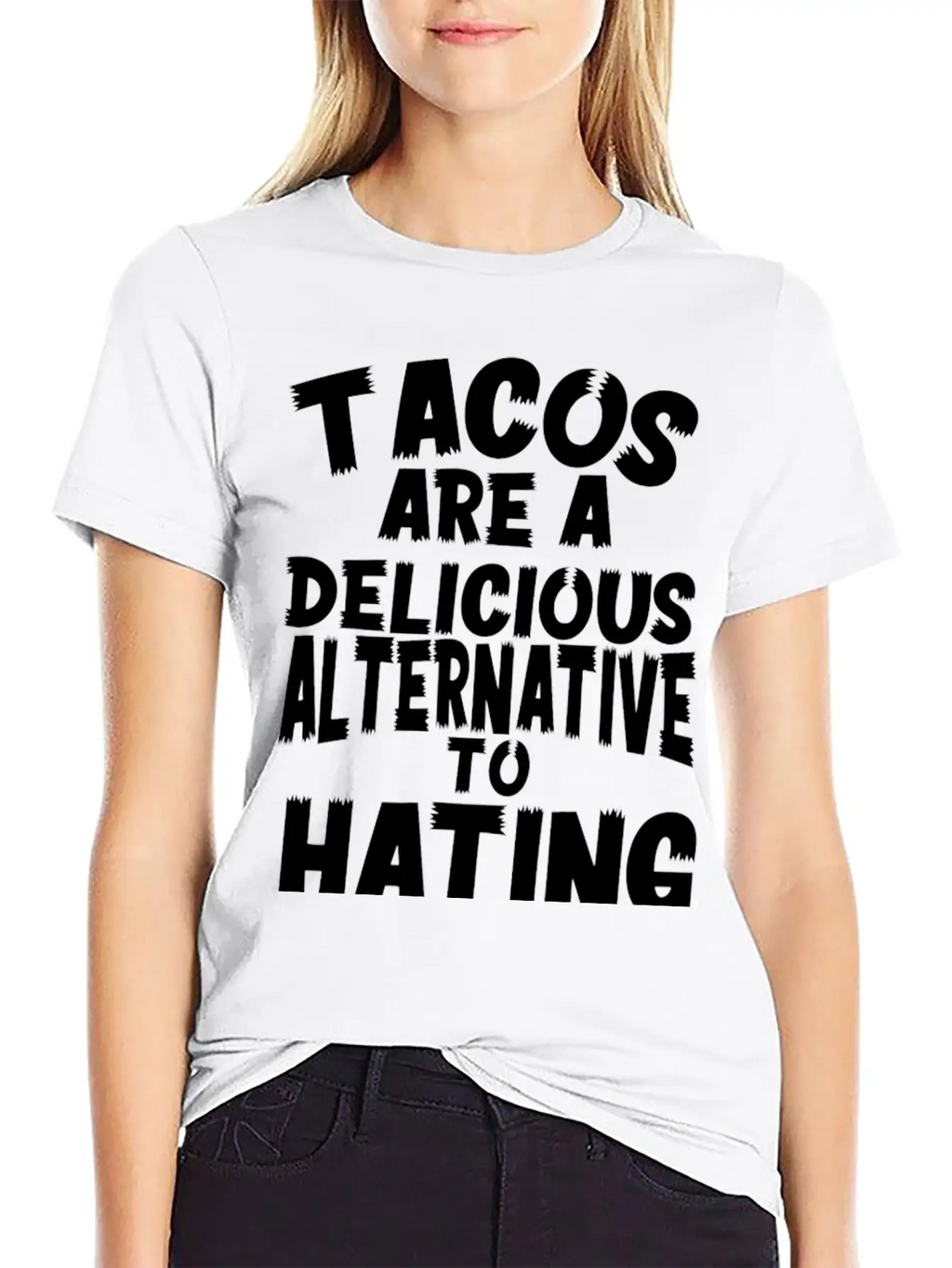 Tacos Are A Delicious Alternative To Hating Essential Cotton Tee For Daily Outfits – Unisex Style