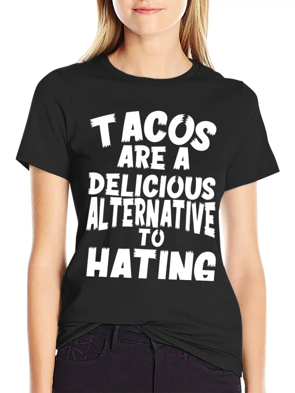 Tacos Are A Delicious Alternative To Hating Essential Cotton Tee For Daily Outfits – Unisex Style