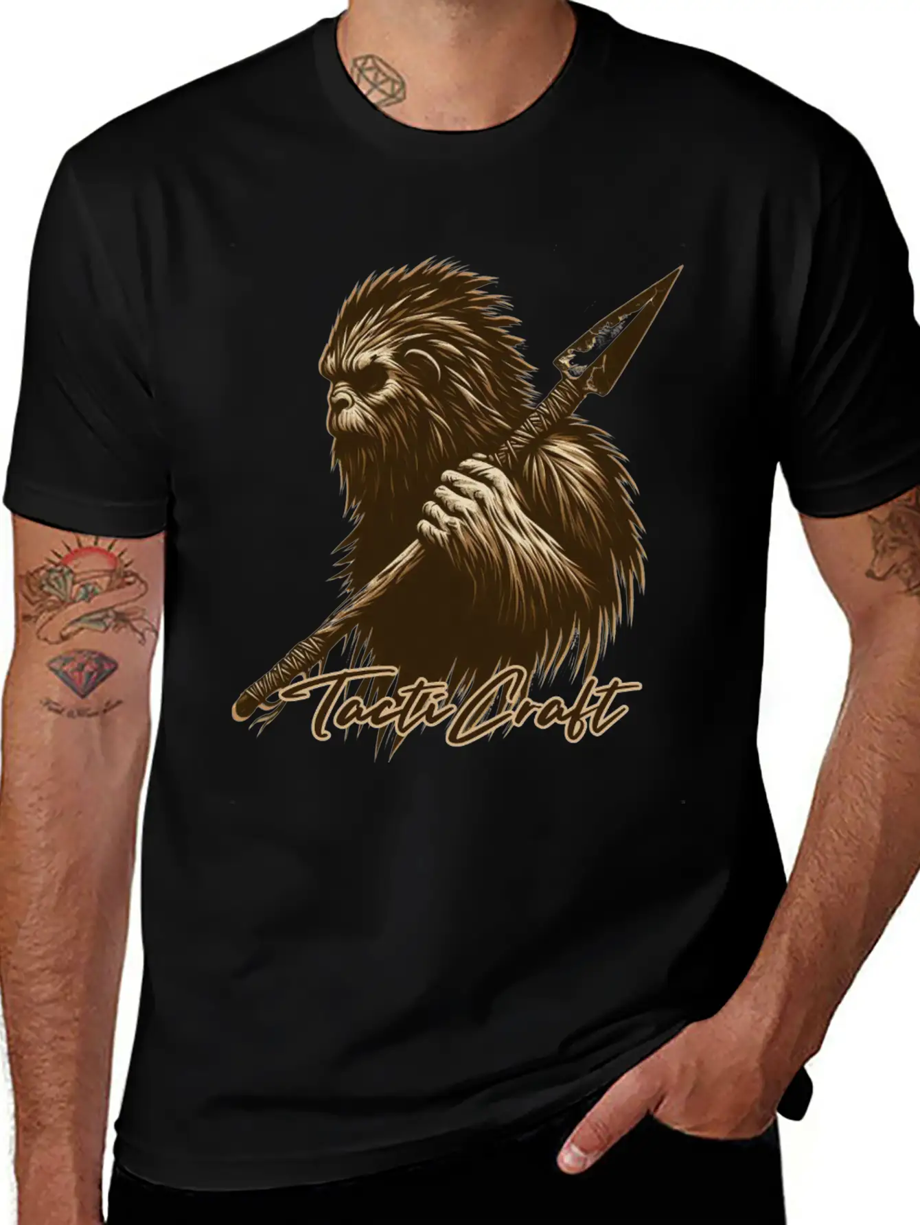 TactiCraft Ancestors Classic Cotton Tee – Unisex Comfort For Any Season