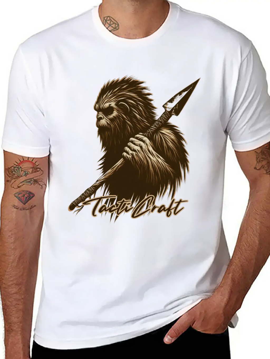TactiCraft Ancestors Classic Cotton Tee – Unisex Comfort For Any Season