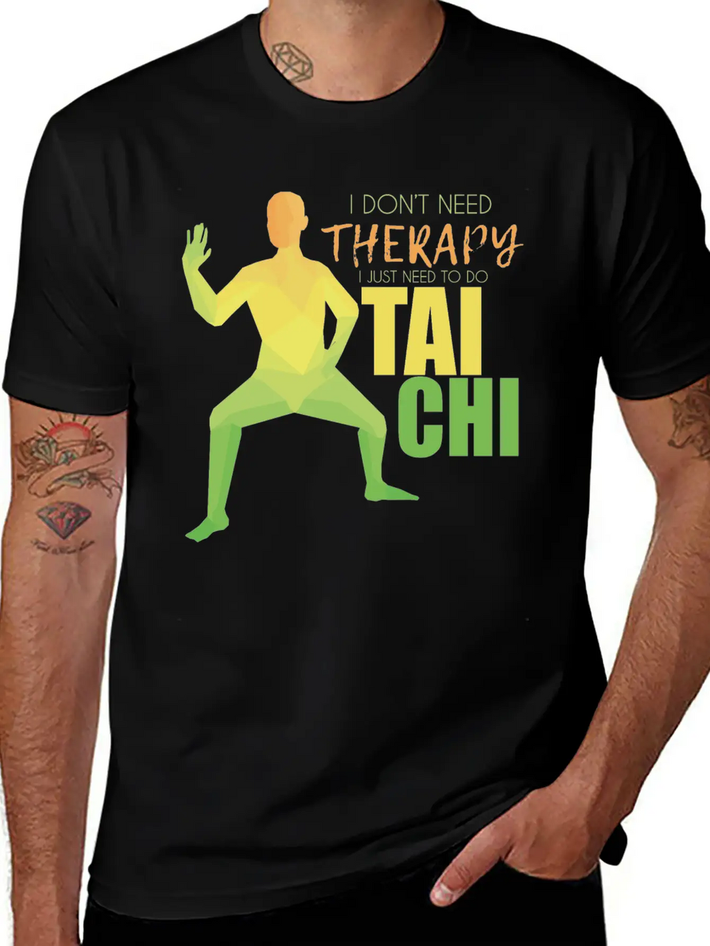Tai Chi Basic Graphic T-Shirt – Daily Comfort In Soft Cotton