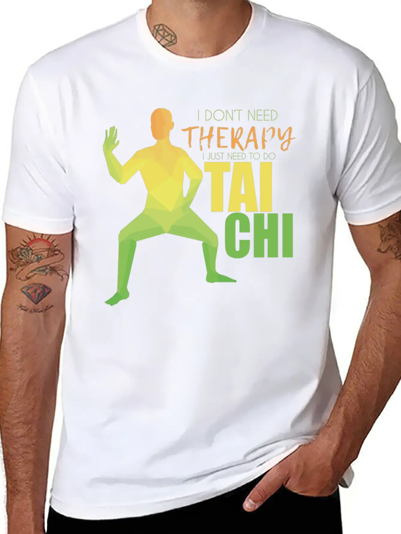 Tai Chi Basic Graphic T-Shirt – Daily Comfort In Soft Cotton