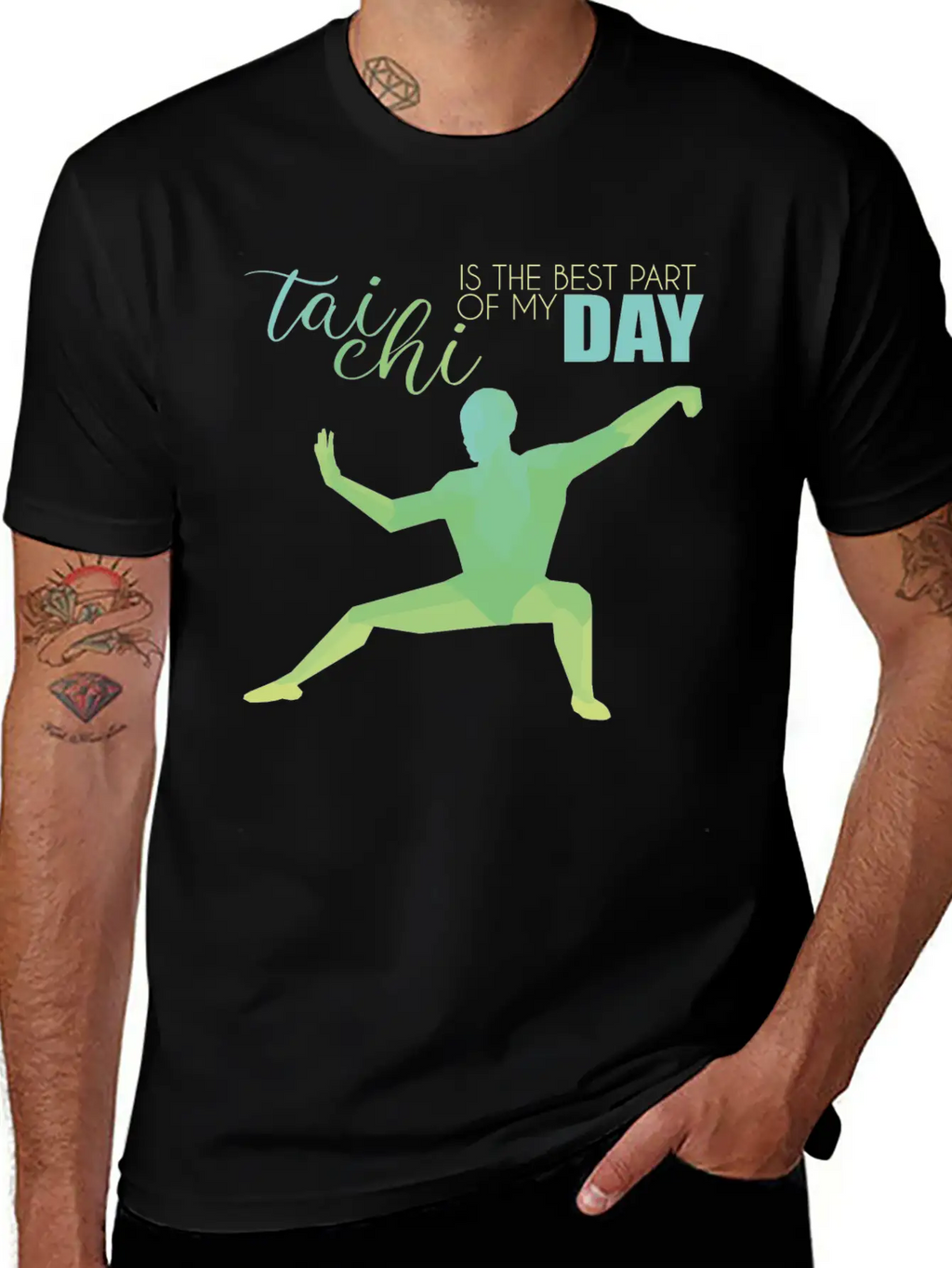 Tai Chi Essential Cotton Tee For Daily Outfits – Unisex Style