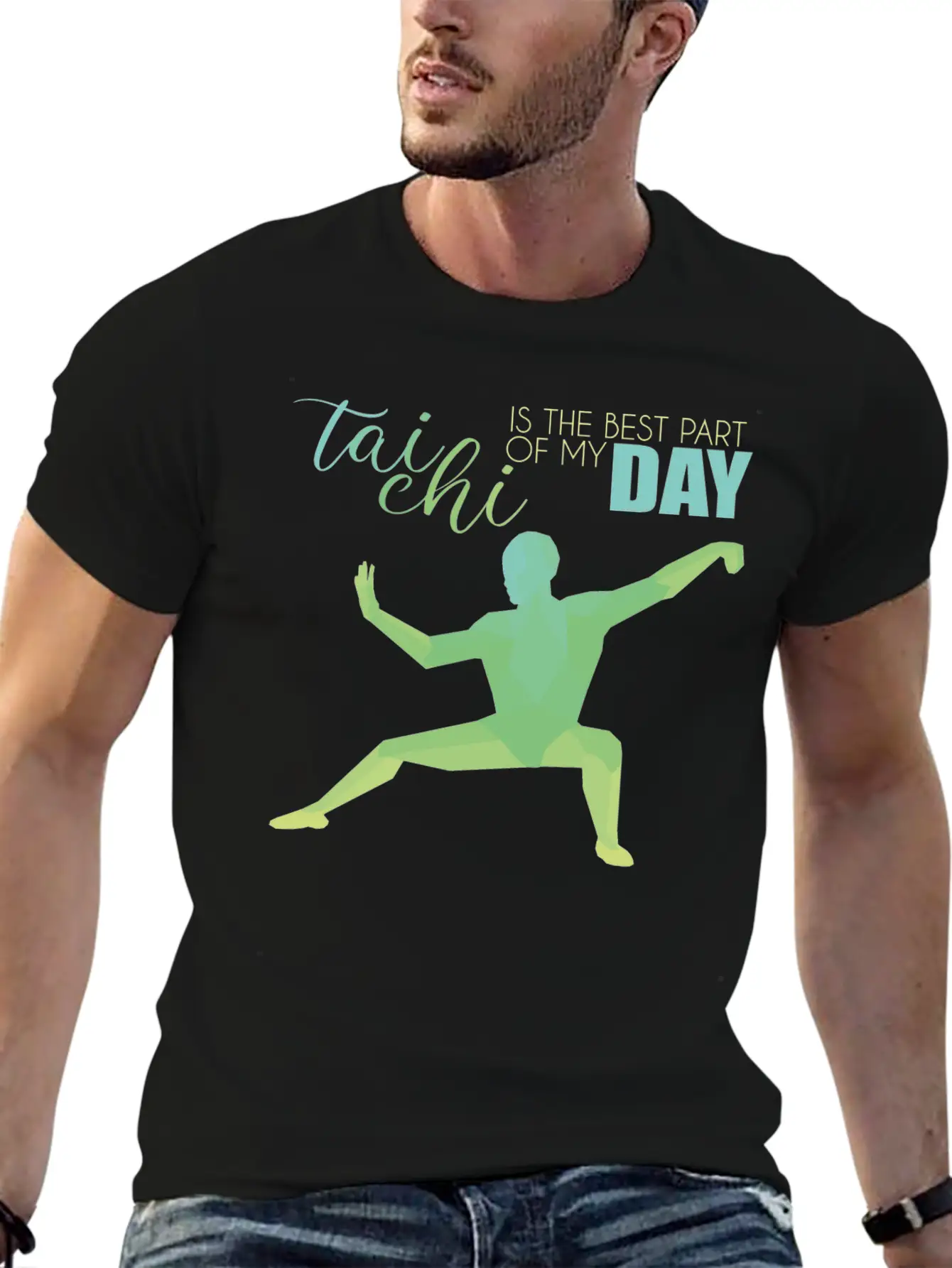 Tai Chi Essential Cotton Tee For Daily Outfits – Unisex Style