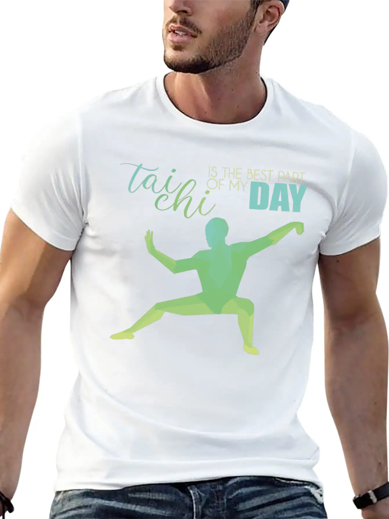 Tai Chi Essential Cotton Tee For Daily Outfits – Unisex Style