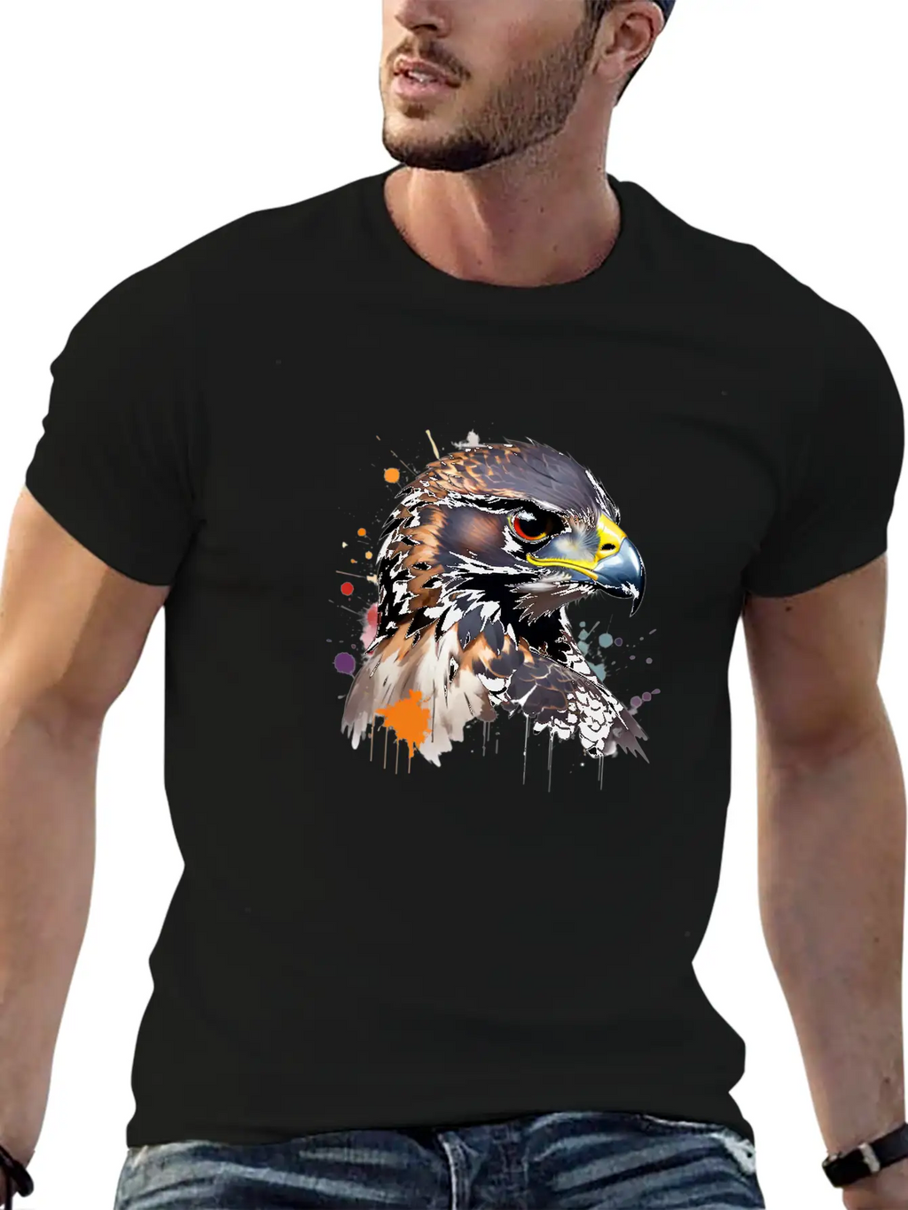 Talon - Falcon Unisex Casual T-Shirt – Clean Design For Daily Comfort