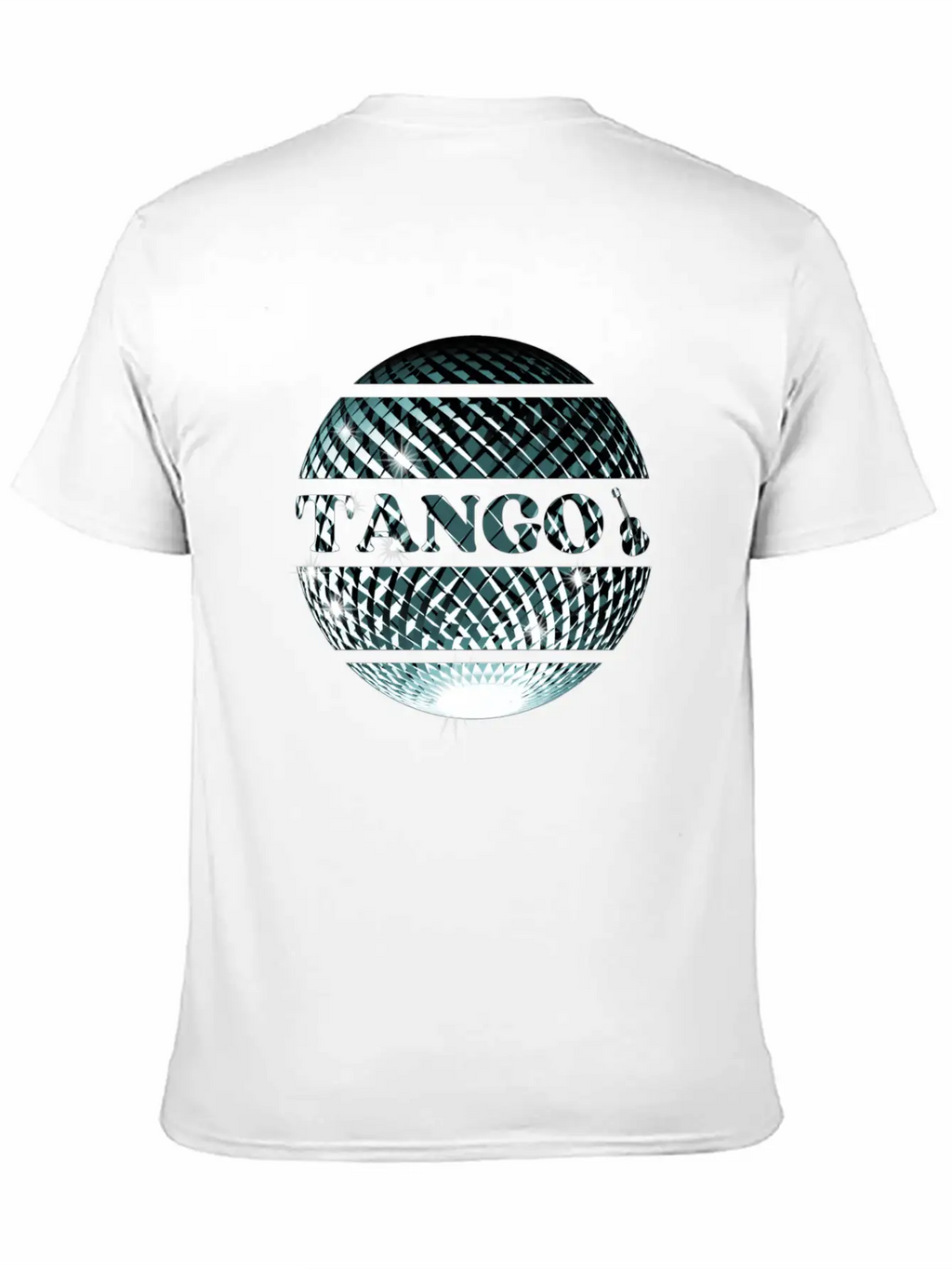 Tango Dance Silver Disco Ball Breathable Graphic T-Shirt – Perfect For Casual Days