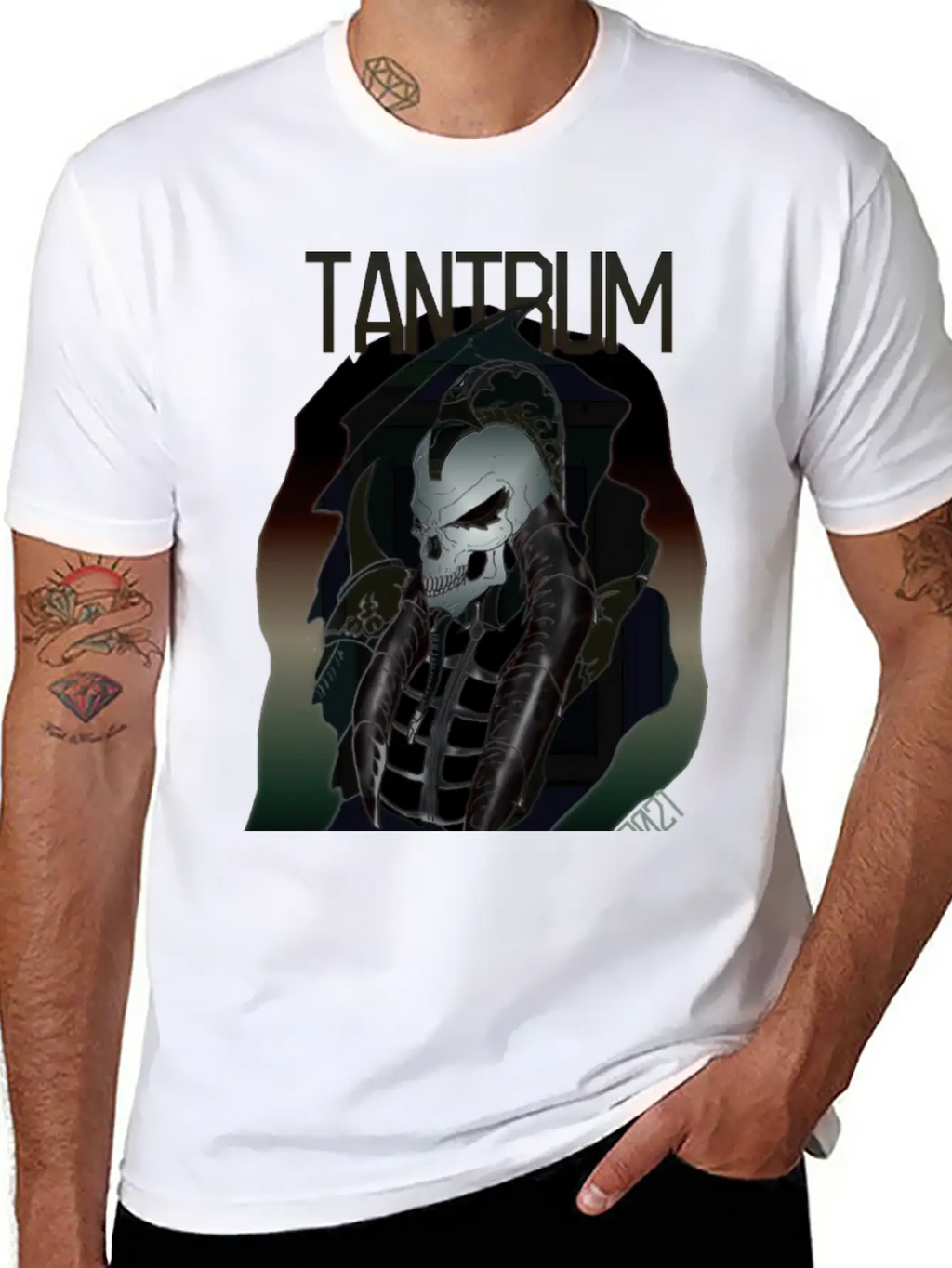 TANTRUM- Injected Album Merch Classic Cotton Tee – Unisex Comfort For Any Season