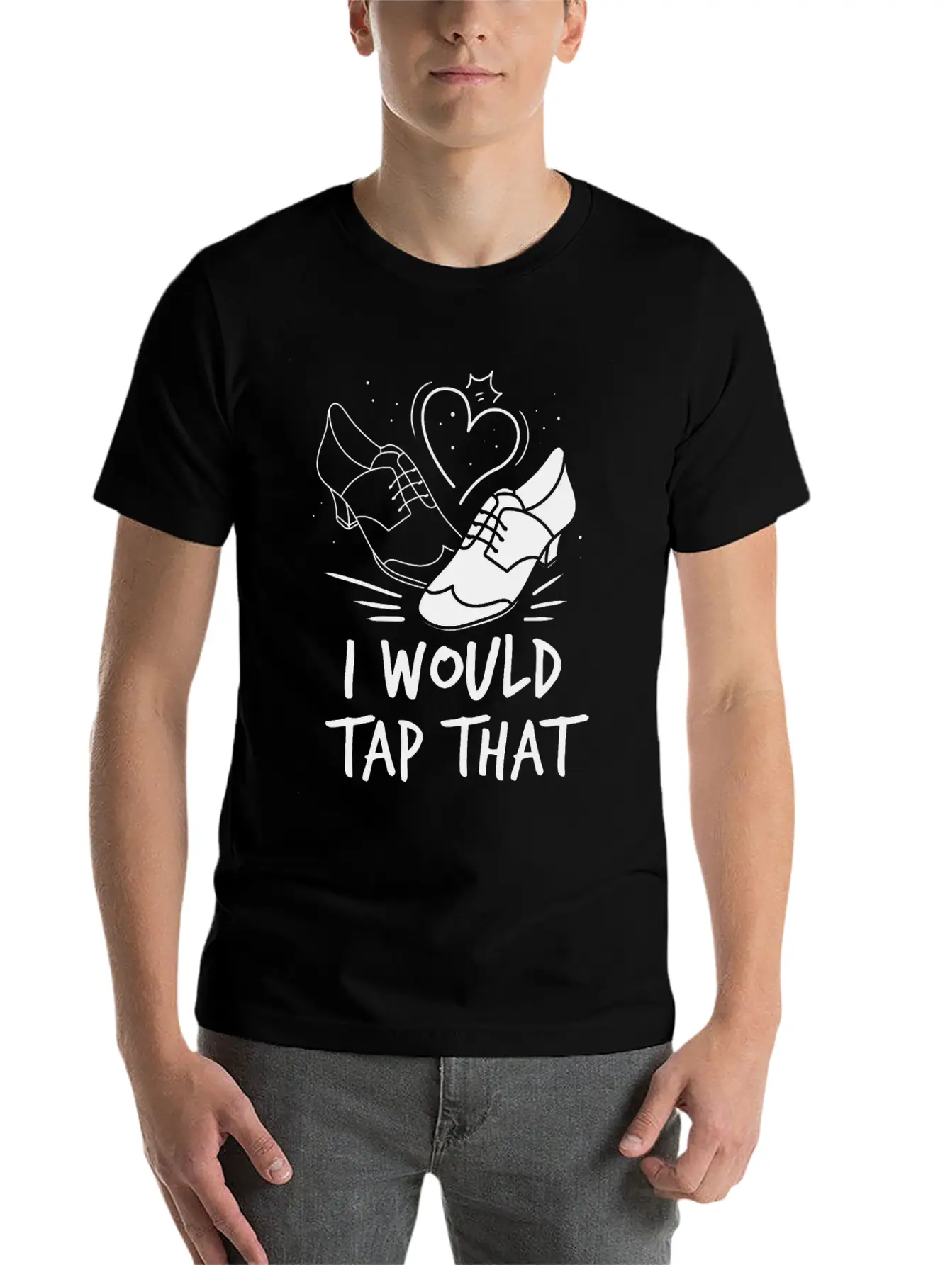 Tap Dancer Tap Dancing Shoes Tap Dance Teacher Unisex Casual T-Shirt – Clean Design For Daily Comfort