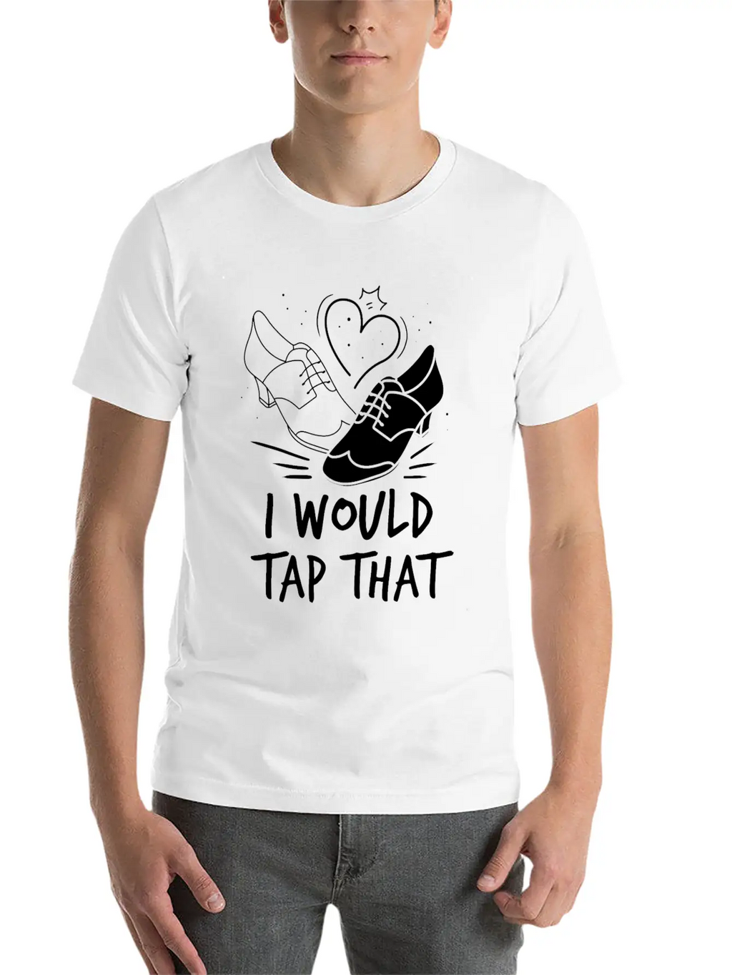 Tap Dancer Tap Dancing Shoes Tap Dance Teacher Unisex Casual T-Shirt – Clean Design For Daily Comfort