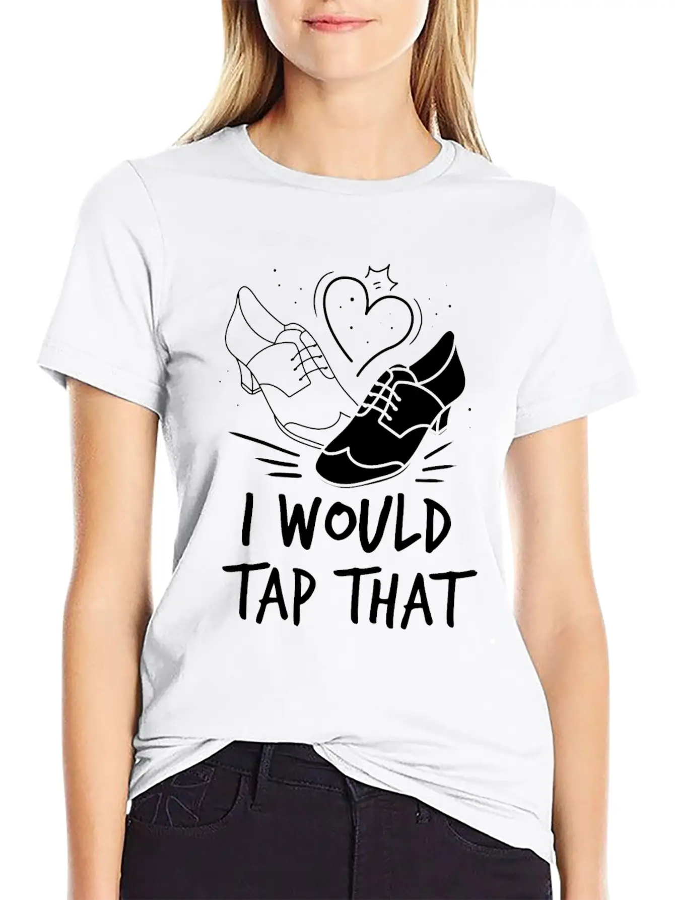 Tap Dancer Tap Dancing Shoes Tap Dance Teacher Unisex Casual T-Shirt – Clean Design For Daily Comfort