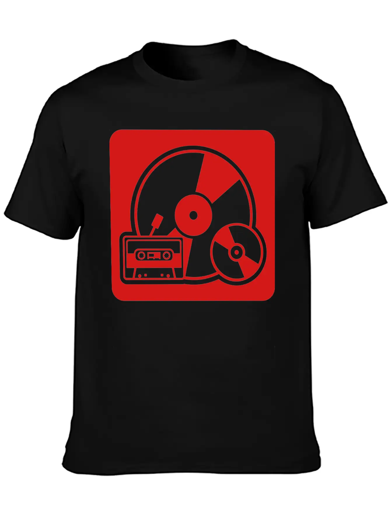 Tape - Vinyl - Walkman Stylish Everyday T-Shirt – Unisex Basic Cotton Tee